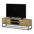 thumbnail image 3 of South Shore Mezzy, Urban Modern TV Stand, Nordik Oak, 3 of 13