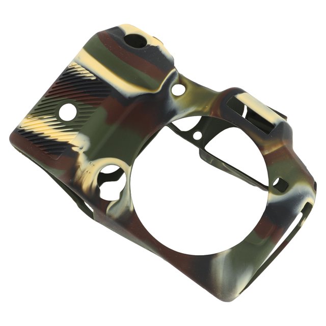 Silicone Camera Cover, Anti Slip Camera Protectiive Cover Soft For R7 Black,Yellow,Camouflage,Red