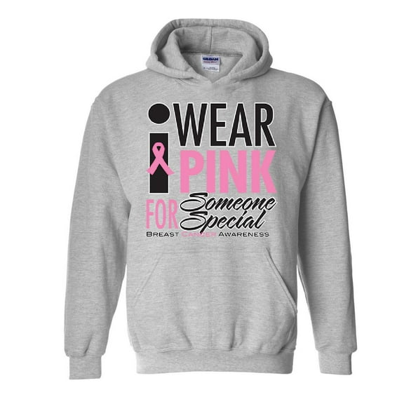 IWPF - Mens Sweatshirts and Hoodies, up to Size 5XL - I Wear Pink for Someone Special