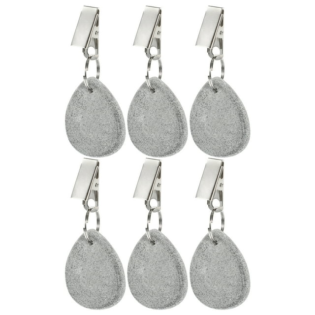 Shisuyan 6 Pcs Poids de Nappe Poids de Couverture de Table Clips de Pendentif de Nappe Simples