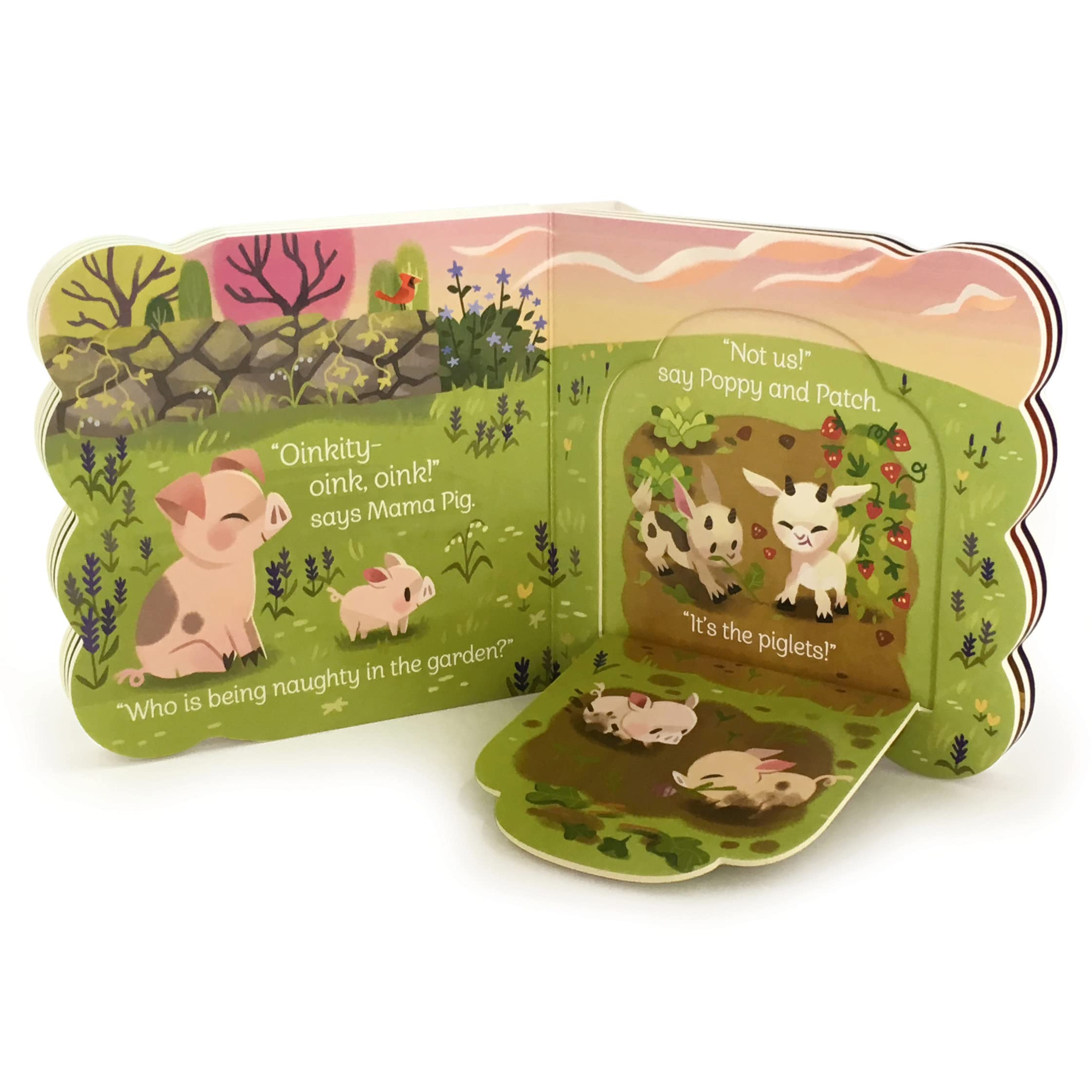 Babies on the Farm: Chunky Lift a Flap Board Book (Board Book) - image 5 of 7