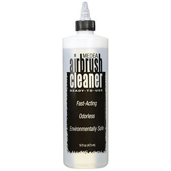 Iwata Medea Airbrush Cleaner - 16 oz, Squeeze Bottle