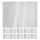 thumbnail image 1 of 30 Uds. Cubiertas transparentes impermeables para libros, Protector de plástico transparente para libros de texto y cubiertas duras, cubiertas de libros de bolsillo A5 para libros escolares, 1 of 5