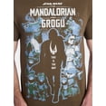 thumbnail image 4 of The Mandalorian Men's and Big Men's Mando Poster Graphic Tee with Short Sleeves, Sizes S-3XL, 4 of 5