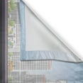 thumbnail image 3 of Ambesonne Detroit Kitchen Curtains, Cityscape Skyscrapers, 55"x39", Multicolor, 3 of 3