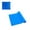 Diagonal Stripes, variant on Swimming Pool Ladder Mat, Blue Waterproof Anti-Slip Ladder Pad for Indoor and Outdoor Pool Protective Use, Willow-Leaf Shape