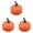 B*3, variant on Clearance Under $5 | Realistic Artificial Pumpkin for Fall Table Centerpiece and Halloween Decor, Faux Pumpkin for DIY Crafts, Small Orange (1-Pack)