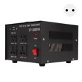 thumbnail image 1 of Voltage Transformer Step Up Buck Converter 2000W Adjustable 110V-120V 220V-240V AC Input EU Plug, 1 of 5