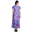 thumbnail image 3 of Moomaya Long Maxi Dress For Womens Short Sleeve Formal/Casual Dress With Pockets S-XXL, 3 of 7