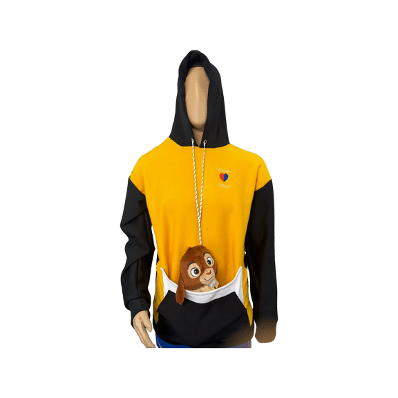 Multicolored Pullover Hoodie - Joey Pocket