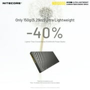 Nitecore NB10000 10000mAh USB/USB-C Quick-Charge Power Bank, Black, 6952506493685