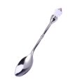 thumbnail image 1 of 1 Uds. Cuchara de café con cabeza de diamante incrustada Allinless Decoración familiar universal, 1 of 2