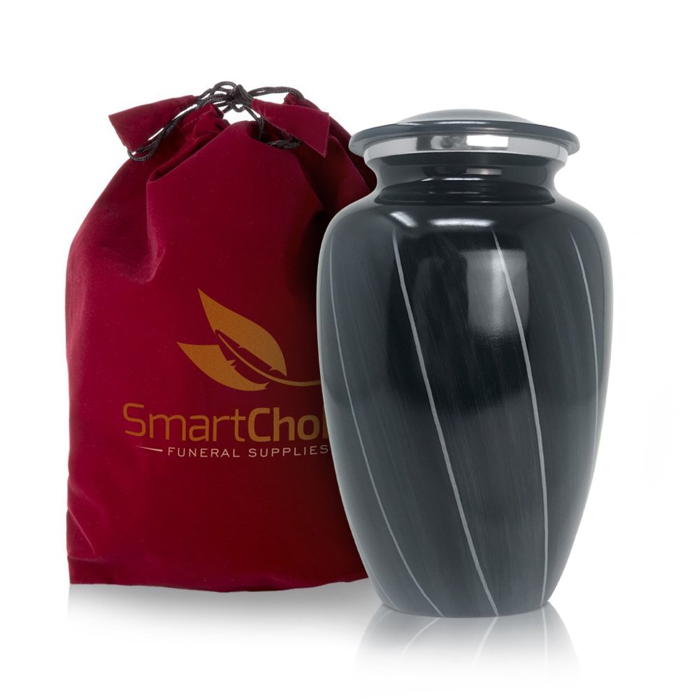 Cremation Urn for Human Ashes (Adult) Memorial Funeral Vase with
