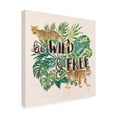 thumbnail image 2 of Trademark Fine Art 'Jungle Vibes VII - Be Wild and Free Pink' Canvas Art by Janelle Penner, 2 of 3
