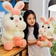 thumbnail image 2 of Conejo de peluche para niños, almohada Kawaii para dormir, muñeco de Animal bonito, regalo de cumpleaños y Navidad, 2 of 3