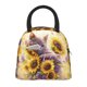 thumbnail image 1 of Easygdp Daisy Sunflower Lazy Cat Bolsa de Almuerzo Insulada Grande, Forro de Aluminio, Diseño Espacioso, a Prueba de Fugas, Ideal para Trabajo, Picnics, Viajes y Actividades al Aire Libre, 1 of 6
