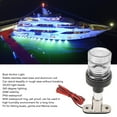 thumbnail image 3 of Boat Anchor Light, Waterproof, 2NM Visibility, 6in 360 Degree All Round Stern Light with Stainless Steel Base for Yacht, 3 of 8