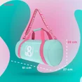 thumbnail image 4 of Mochila Para Gym Deportiva Barbie col. 067 Turquesa Color Azul Petróleo Lisa, 4 of 8