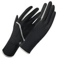 thumbnail image 1 of Sunblock Gloves Easy Cleaning Fade Resistant Ice Silk Cool Soft Stretchy UV Protection Gloves for Rock Climbing for Cycling ANGGREK Otros, 1 of 1