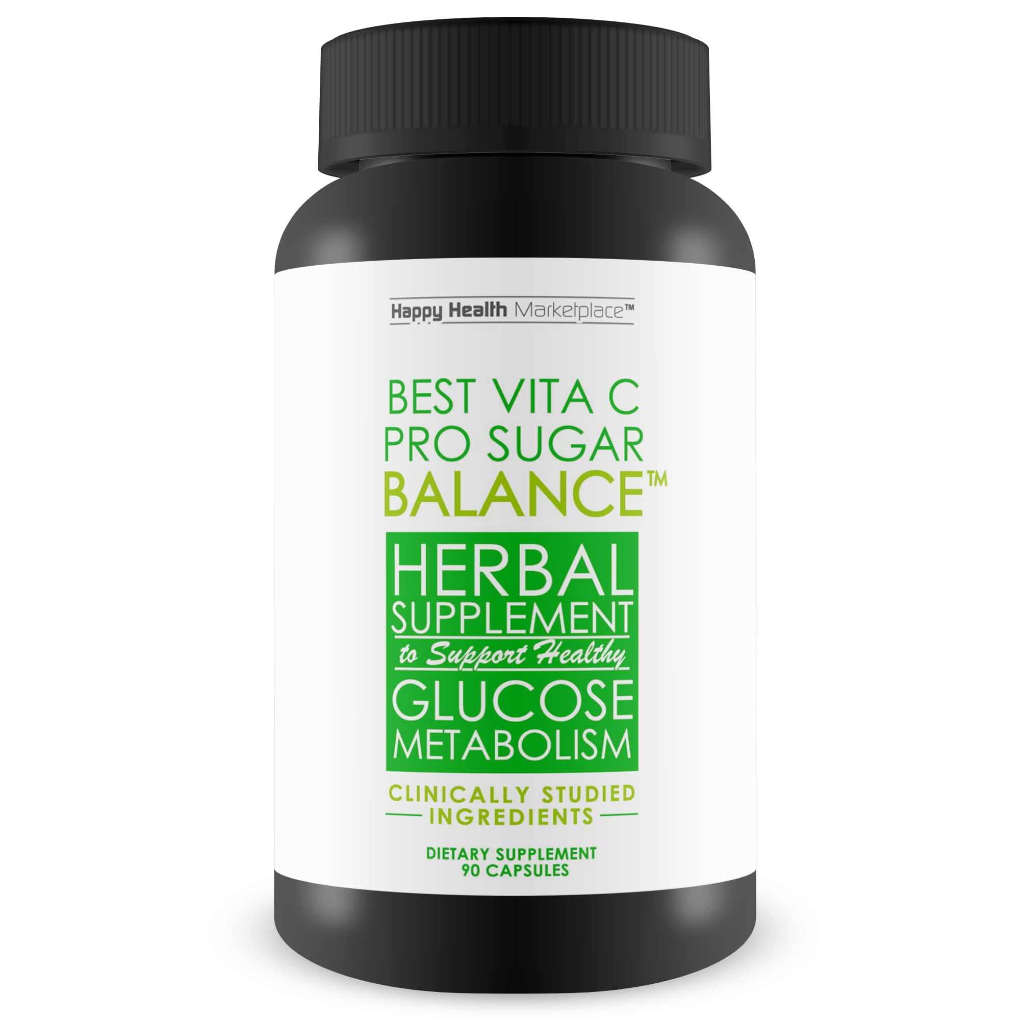 Best Vita C Pro Sugar Balance Herbal Supplement to Support Healthy