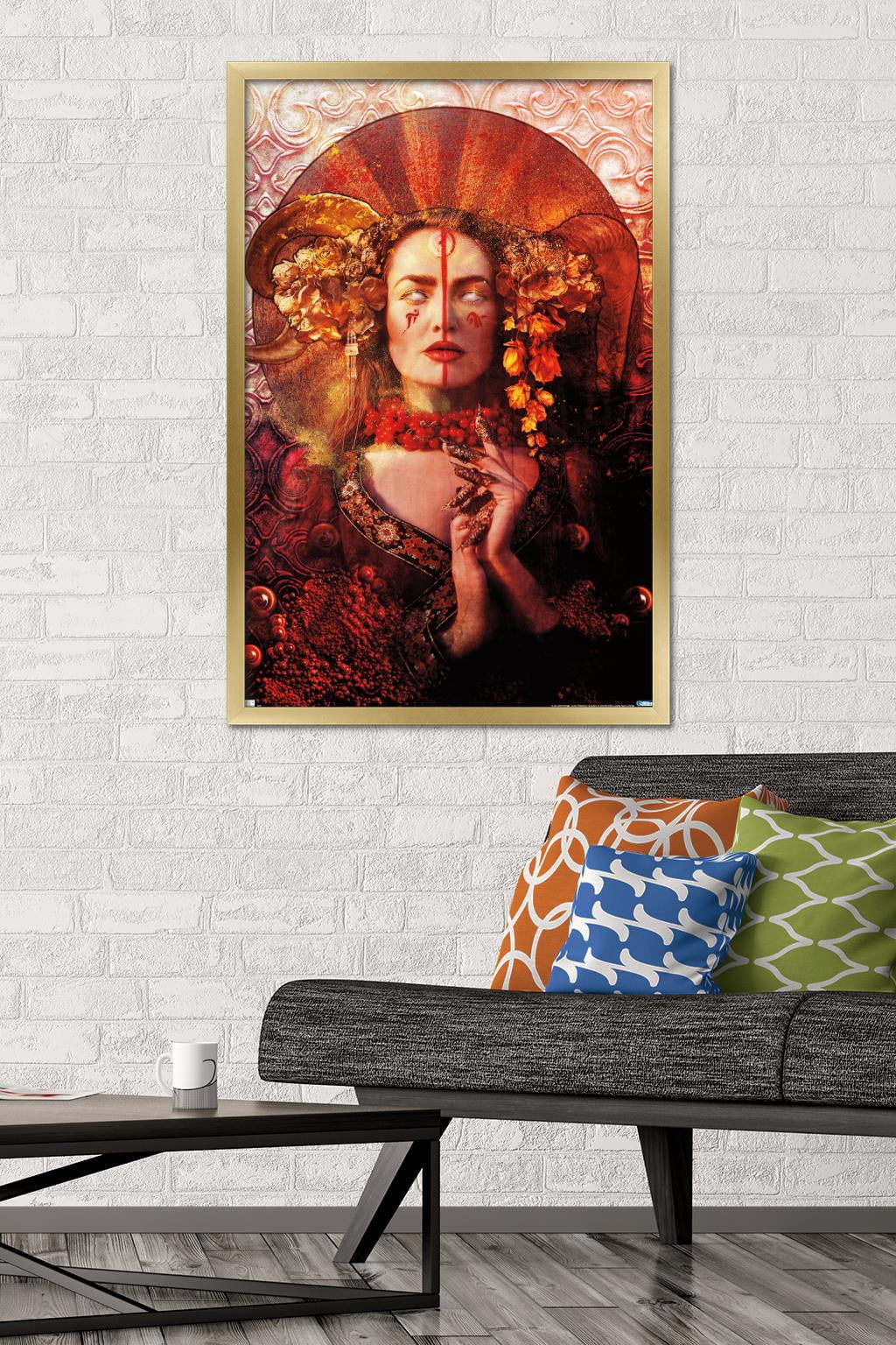 Jena DellaGrottaglia: Cosmic Zodiac - Aries Wall Poster, 22.375" x 34" Framed
