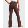 thumbnail image 3 of Pantalones CRZ YOGA Butterluxe Cintura Cruzada Acampanados Taupe Talla S, 3 of 4
