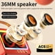 thumbnail image 4 of Efecto de sonido estéreo de 360 grados Batería de larga duración Iluminación RGB genial Serie compatible con espejo Pantalla transparente Sistema de sonido Bluetooth 5.3 Audio Bluetooth, 4 of 8