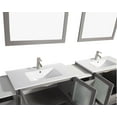 thumbnail image 5 of Vanity Art VA3036-96G 84 in. Double Sink Bathroom Vanity Set, Gray, 5 of 5