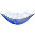 thumbnail image 3 of Sentmoon Hamac Portable Double Tissu Parachute Hamac Camping Moustiquaire Incluse Anti-Insectes Extérieur Portable Léger Hamac de Randonnée avec Moustiquaire Lit Suspendu de Voyage Randonnée, 3 of 7