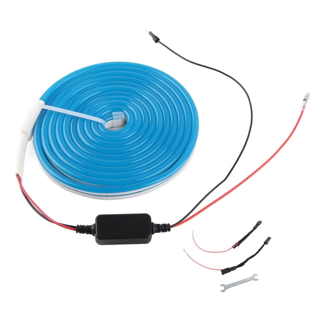 Kits de tiras de iluminación envolvente LED Frunk para maletero delantero, repuesto para Tesla modelo 3 Y 2021 y posteriores, color azul