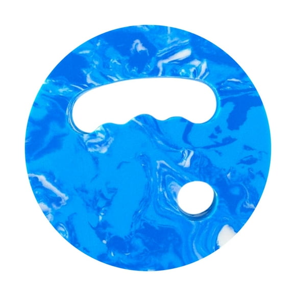 Aqua Fitness Discs 2-Pack - Handheld Swimming Training Kickboards for Adults, Teens, and Kids - Buoyant Water Exercise Discs with Non-Slip Grips