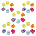 thumbnail image 4 of 30pcs marqueurs de boisson en silicone, forme de langue innovante verre à vin breloques marqueurs étiquette barre accessoire de fête, 4 of 11
