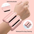 thumbnail image 7 of Ueasy Wrist Ankle Weights 1 lbs (Pair) - Adjustable Silicone Weighted Bangles for Gym/Yoga/Walking/Strength Training​, 7 of 7