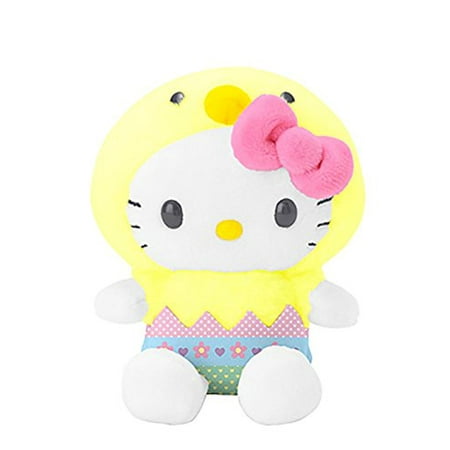 Hello Kitty Pastel Plush Toy Small Mascot Size Cute Parrot Special Edition --1 piece per order-- 2 colors to choose from. (Yellow)