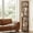 Walnut, variant on DRNANLIT 6 Tier Rotating Bookshelf, Solid Wood Spinning Bookcase with Wheels & 360° Display, Space-Saving for Small Spaces Corner Home Office, Walnut