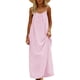 thumbnail image 5 of Una Línea Vestidos de Verano para las Mujeres 2025 sin Mangas Cami Espagueti Correa Vestidos para las Mujeres Vestido de Sol Largo Flujo, 5 of 9