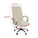 thumbnail image 5 of Funda para silla giratoria de ordenador, funda protectora para muebles con cremallera a máquina beige, 5 of 5