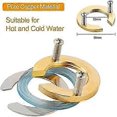 thumbnail image 2 of Faucet Fixing Kit,Faucet Accessories Faucet Installation Tool,Perfectly Fit Faucet and Sink(Gold 1pc), 2 of 5