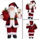 thumbnail image 5 of Kearding Poliéster Idea de regalo de inauguración Navidad Papá Noel Muñeca Estatuilla Decoración Decoración Navidad Kits de decoración para fiestas A, 5 of 6