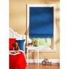 Shades My Way Fabric Window Roman Shade, Blue