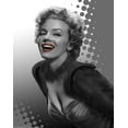 thumbnail image 2 of Consani, Chris 15x18 Black Ornate Wood Framed with Double Matting Museum Art Print Titled - Marilyn Red Dots, 2 of 4