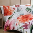 thumbnail image 4 of Bebejan Eden's Embrace 5 Piece Comforter Set, Queen, White, 100% Cotton Sateen, Reversible, All Season, Cozy Comfort, 4 of 12