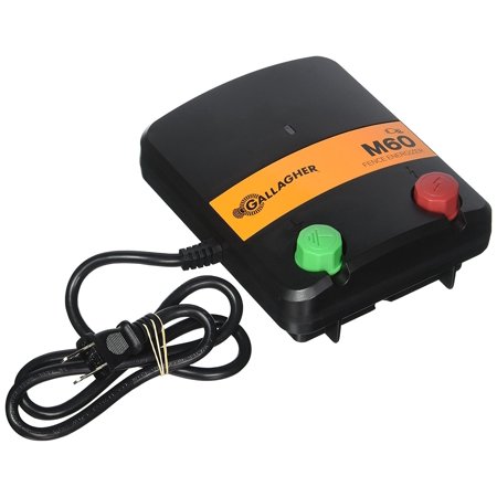 UPC: 0644493383419 | Gallagher M60 110 volt Electric Fence Energizer 10 mi. Black/Orange