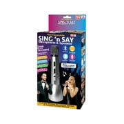 Sing 'n Say As Seen On TV Rechargeable/Wireless Microphone and Speaker Metal 1 pk