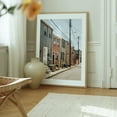 thumbnail image 6 of Baltimore Rowhouses 01 - Baltimore Maryland Photography Street Photography Architecture City Vintage Rustic Scenic Oak Framed Wall Art Print 9 x 12 inches, 6 of 12