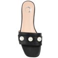 thumbnail image 4 of Journee Womens Leonie Slide Flat Sandals, 4 of 8