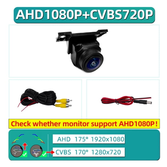 Car AHD 1080P Rearview Camera Rear View Camera Backup Camera Parking Assist Camera for Car