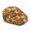 Autumn Pumpkin Daisy Print, variant on Gothic Skull Rose Ivy Flat Cap, Polyester Soft Lightweight Forward Newsboy Hat for Travel and Halloween Celebration