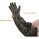 thumbnail image 3 of Guantes de manejo de animales para perros, gatos, pájaros, serpientes, loros, lagartos, antimordeduras/arañazos, jardinería, guantes protectores de animales salvajes ACTIVE Biensenido a ACTIVE, 3 of 4