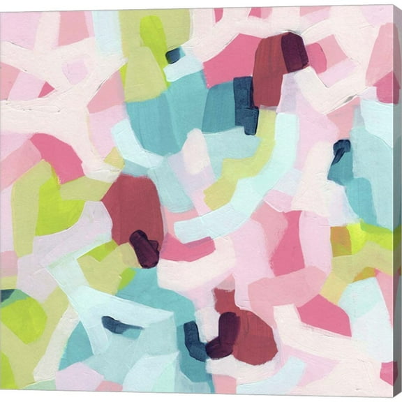 Great Art Now Chroma Zone I by June Erica Vess, Canvas Wall Art, 24W x 24H